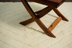 Trendsetting Textures Handcrafted Modern Handmade Woollen Rug Bohemian Style Wool Handwoven <b>Runner</b> for Modern Homes - Product Image 5