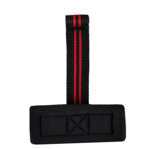 ¡Novedad de 2024! Ganchos de levantamiento de pesas de neopreno Premium, precio de venta superior para entrenamiento de gimnasia, equipo de seguridad para Fitness - Product Image 4