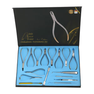 Kit de Instrumentos de Ortodoncia, Herramientas de Ortodoncia, Alicates Manuales de Acero Inoxidable, Juego de 16 Piezas, Alicates de Ortodoncia Duraderos de Alta Calidad OEM ODM 2026 - Product Image 1