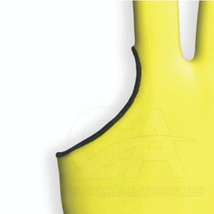 Gants de billard professionnels en nylon, design 3 doigts, pour une action fluide, gants de snooker avec logo personnalisé, anti-transpiration - Product Image 4