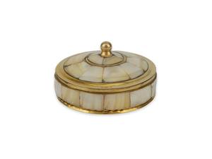 <b>Bone</b> in lay hand made flowery pattern box new article blue and white hand craft techniques - indian craft - Product Image 2