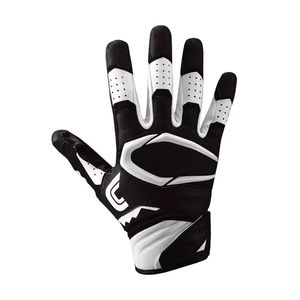 Meilleur design Gants de football américain Vêtements d'entraînement en cuir personnalisés pour les doigts entiers Nouvelle arrivée pour les divertissements sportifs - Product Image 3