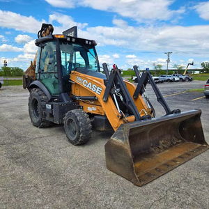 Usado para CASE 580SN Retroexcavadora a la venta Buen estado con componentes centrales Bomba de cojinete de motor Caja de cambios - Product Image 1