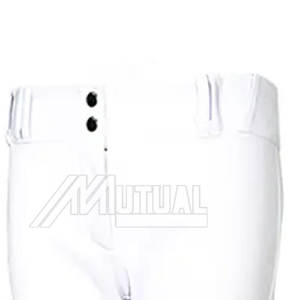 Uniforme de softball personnalisé de haute qualité style boutonné avec ensemble respirant et confortable de couleur unie - Product Image 6