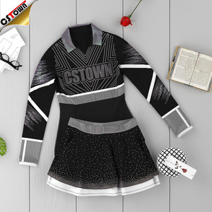 Uniformes de pom-pom girl Offre Spéciale pour femmes <span class=keywords><strong>vêtements</strong></span> de pom-pom girl unis - Product Image 5