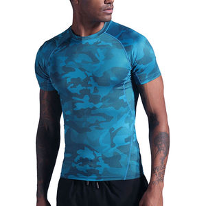 Séchage rapide Sports Gym T-Shirt Active Wear Respirant Hommes T-shirts En Gros À Manches Courtes Gym T-shirts Séchage Rapide Personnalisé - Product Image 2