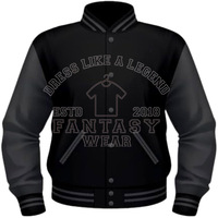 FANTASY WEAR Veste de basket-ball pour homme, design personnalisé de haute qualité, veste de style universitaire inspirée du basket-ball pour hommes.