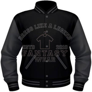 Chaqueta de Baloncesto para Hombre FANTASY WEAR, Chaqueta Varsity de Alta Calidad con Diseño Personalizado, Chaqueta Estilo Varsity Inspirada en el Baloncesto para Hombre - Product Image 1