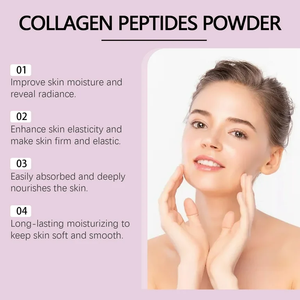 Integratore in polvere di collagene Peptide idrolizzato di alta qualità, contenente collagene bovino nutrito con erba (tipo 1 e tipo 3) - Product Image 3