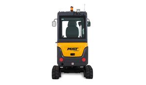 MST M20F Mini Excavadora 20,4 kW Motor Yanmar Sistema PLC hidráulico avanzado Garantía de 1 año Máquina de construcción compacta de 1,2 toneladas - Product Image 5