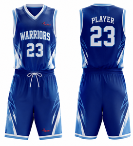 Uniforme de basket-ball élégant fabriqué avec un matériau léger et respirant assurant flexibilité, confort et confiance tout au long de la tenue. - Product Image 1