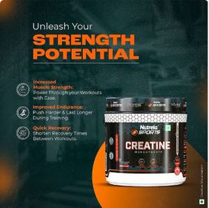 Monohidrato de creatina deportiva Patanjali Nutrela - Product Image 3