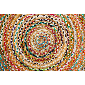 High-Demand Latest Design Braided Jute <b>Rug</b> Durable Fashionable for Home Use Living Room Bedroom Door Outdoor <b>Space</b> Market Price - Product Image 3