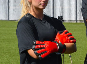 Gants de gardien de but de football fabriqués en usine professionnelle, en latex, respirants, imperméables, fermeture à lacets, unisexe, vente en gros OEM - Product Image 2
