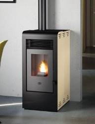 เตาอัดเม็ดไม้2024ดีไซน์ทันสมัยเตาเผาไม้พร้อมเตาอบเหล็กหล่อ - Product Image 4