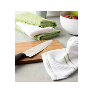 Damask Pattern Cotton Custom <b>Made</b> Golf Inspired Lightweight Personalized Kitchen Towel Rectangle Printed Home Use <b>Machine</b> Wash - Product Image 2