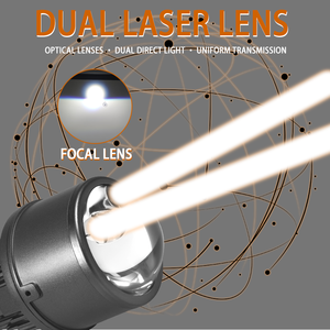 Đèn pha laser Bi <span class=keywords><strong>LED</strong></span> công suất cao 85W, đèn sương mù ô tô 3 inch, 3 màu, 35000lm, phụ kiện ô tô bằng nhôm, 12V, chiếu xa chiếu gần 85W - Product Image 5