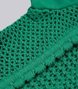 Elegante Gorro de Orejas de Caballo Tejido a Crochet, Velo Protector Contra Moscas, Tela Ligera y Transpirable, Perfecto para Entrenamientos, Exhibiciones y Uso en Establos - Product Image 6