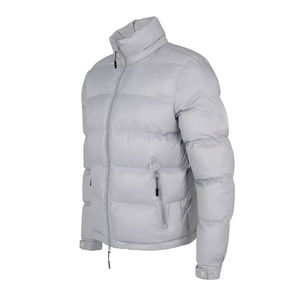 Veste matelassée d'hiver imperméable à col montant pour homme, sur mesure, en gros, veste matelassée d'extérieur personnalisée pour homme - Product Image 5