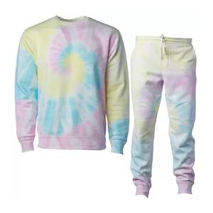 Le dernier survêtement délavé à l'acide de conception unique pour les hommes survêtement unisexe personnalise la conception OEM - Product Image 2