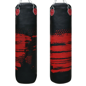 Top meilleure qualité MMA boxe sac de boxe entraînement Fitness suspendu coup de pied gymnastique exercice sac de sable meilleur sac de boxe en cuir Pu - Product Image 1