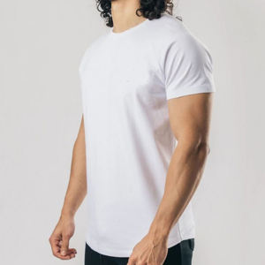 เสื้อยืดคอกลมเนื้อผ้าระบายอากาศดี เหมาะสำหรับใส่ในชีวิตประจำวันช่วงฤดูร้อน ผ้าฝ้ายเนื้อนุ่ม ยืดหยุ่น สวมใส่สบาย ดูสะอาดตา - Product Image 5