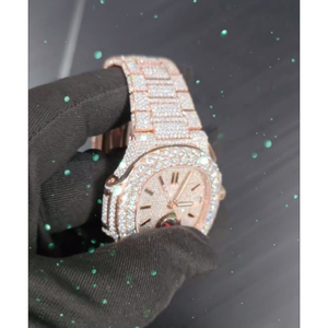 Montres Iced Out VVS Moissanite | Design squelette de luxe | Testeur de diamants en gros approuvé - Product Image 6