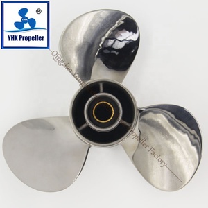 20-30 HP thép không gỉ Marine cánh quạt cho Yamaha phía ngoài cánh quạt 10 răng cột sống - Product Image 3