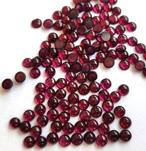 พลอยโกเมน rhodolite สีชมพูธรรมชาติขนาด3มม. ถึงพลอยหลังแบน-โกเมนโรโดไลต์สีชมพูหลวม - Product Image 5