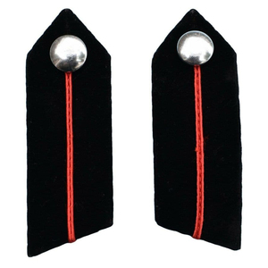 Ensemble de patchs de gorget, de languettes de col et de badges de col de gorget, en dentelle brodée à la main, en tissu écologique de haute qualité - Product Image 3