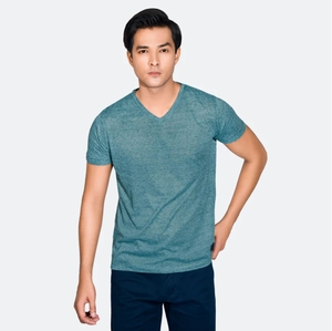 T-shirt homme 100 coton, taille Plus, Logo personnalisé imprimé, blanc, uni, Premium coton 210gsm - Product Image 1