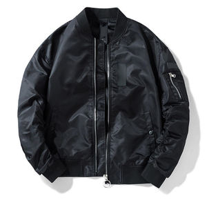 Plus Size Men's <b>Jackets</b> Wholesale Oversize Custom Reversible Unisex Nylon Waterproof High Quality <b>Pilot</b> Flight Bomber <b>Jackets</b> - Product Image 2
