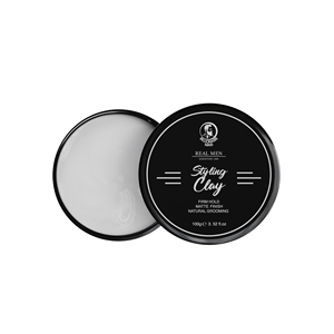 Arcilla Vegana Orgánica de Fijación Firme para Peinado Natural con Acabado Mate, Pomada para el Cabello - Product Image 1