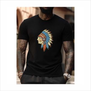 เสื้อยืดผ้าฝ้าย100% สำหรับผู้ชายเสื้อยืดพิมพ์ลายแบบเรียบสไตล์ไฮสตรีท OEM ออกแบบโลโก้หน้าจอ3D ได้ตามที่ต้องการ - Product Image 4