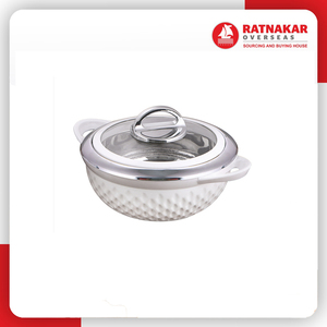 Top Achat Produit Dazzle Casserole Ensemble de 3 de de à Servir des Plats Chauds avec Cache-Pot En Plastique de L'inde En Plastique Couvercle Rond - Product Image 4