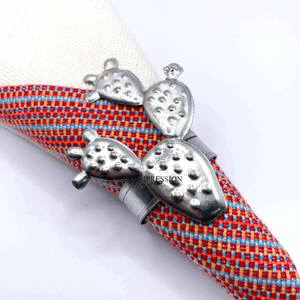 Porte-serviettes écologique à succès pour mariage, banquet, dîner, décoration de table de Noël, fil de fer, cadeaux en stock - Product Image 5