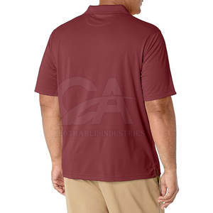 Ropa de hombre con logotipo personalizado OEM, camisetas de polo de golf, camisetas de polo de golf de secado rápido de manga corta, tarifa al por mayor 2025 - Product Image 3