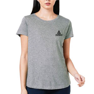 Nueva llegada Precio bajo Mujeres Nuevo diseño Color sólido Ropa de verano Camisetas de manga corta de alta calidad para mujeres Servicio OEM personalizado - Product Image 6