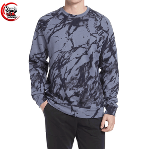 Sweat à capuche à col rond vintage surdimensionné pour hommes avec logo imprimé personnalisé qualité 100% coton point de bande latérale hiver OEM vierge personnalisable - Product Image 1