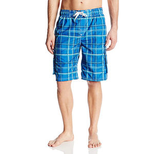 กางเกงขาสั้นเล่นกีฬาเอวกลางเอวโพลีเอสเตอร์มีกระเป๋าด้านข้างกางเกงขาสั้นว่ายน้ำมาใหม่100% ออกแบบได้ตามต้องการสำหรับ2025 - Product Image 5