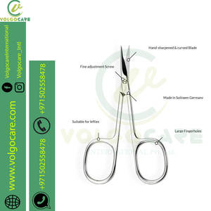 2025 herramienta de belleza personalizable profesional hoja curva cutícula y Tijeras para uñas herramienta de pedicura con estilo y logotipo únicos - Product Image 3