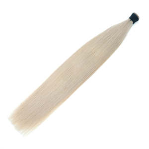 I-Tip Remy Human <b>Hair</b> <b>Extensions</b> <b>Ash</b> <b>Blonde</b> #18A Loose Deep Wave & Straight Styles - Product Image 4