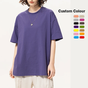 Camiseta personalizada para hombre 100% algodón de peso pesado en blanco Super High Street camiseta de alta calidad con hombros descubiertos - Product Image 5