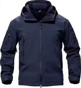 เสื้อแจ็คเก็ตกันน้ำ กันลม ระบายอากาศ สำหรับฤดูหนาว บุด้วยผ้าฟลีซเนื้อนุ่ม ซิปพิมพ์ลายได้ตามต้องการ เหมาะสำหรับการเดินป่าและเล่นสกี - Product Image 5