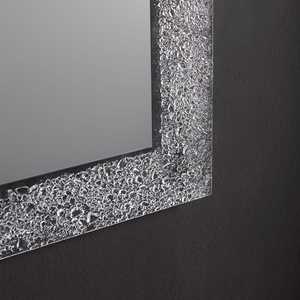 Espejo LED con Marco de Vidrio Esmerilado Reversible de 98x70 Pulgadas - Product Image 4