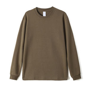 เสื้อสเวตเชิ้ตคอกลมผ้าฟลีซคอตตอน 100% ทรงปกติสำหรับผู้ชาย แบรนด์สั่งทำพิเศษ - ระบายอากาศได้ดีและเป็นมิตรกับสิ่งแวดล้อม - Product Image 2