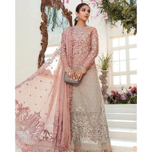 Vêtements indiens et pakistanais de fête du Pakistan Robe d'excellente qualité Shalwar Kameez par WS INTERNATIONAL Nouvelle robe en couleur - Product Image 6