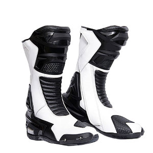 Botas de Motocicleta Impermeables de PVC para Mujer, con Punta Cuadrada, para Carreras, Uso en Invierno - Product Image 6