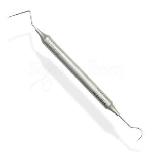 Explorador Dental de Doble Punta de Acero Inoxidable, Herramienta de Diagnóstico para Detectar Caries y Sarro - Product Image 1