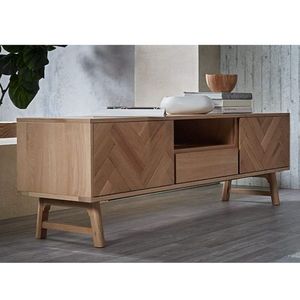 ตู้เฟอร์นิเจอร์ร้านอาหารและคาเฟ่ตู้ด้านข้างอุตสาหกรรมที่ทันสมัยทำจากไม้สักคุณภาพสูงและแข็งแรง - Product Image 6